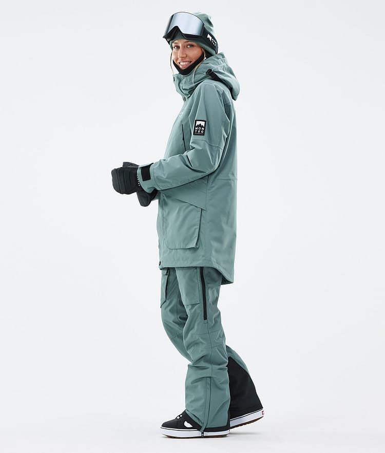 Montec Virago W Lumilautailutakki Naiset Atlantic, Kuva 4 / 10