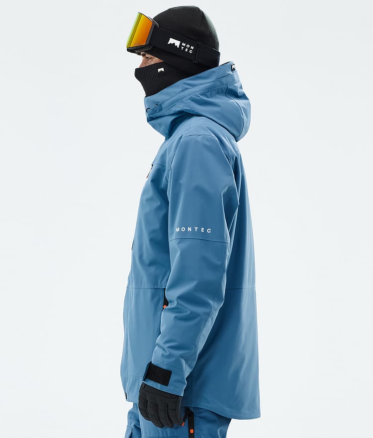 Montec Fawk Lumilautailutakki Miehet Blue Steel, Kuva 7 / 11