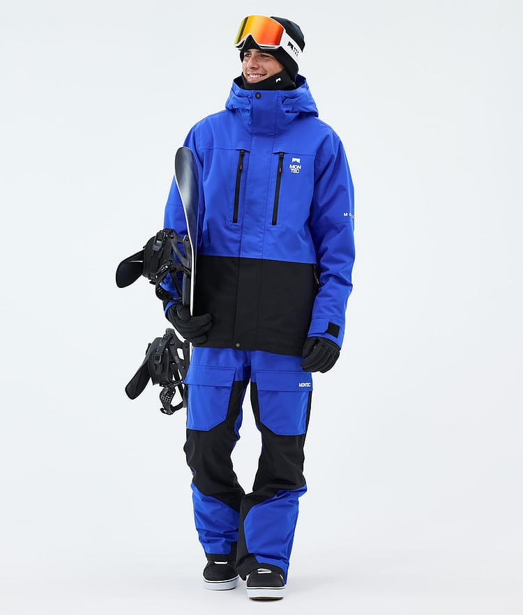 Montec Fawk Lumilautailutakki Miehet Cobalt Blue/Black, Kuva 2 / 9