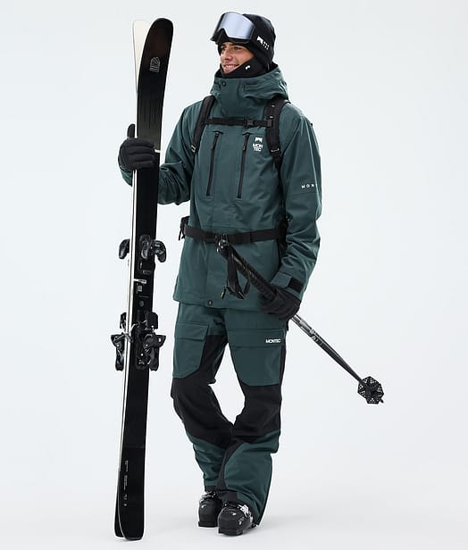 Montec Fawk Laskettelu Outfit Dark Atlantic/Black
