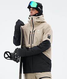 Montec Arch Lumilautailutakki Miehet Sand/Black