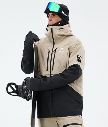 Montec Arch Lumilautailutakki Sand/Black