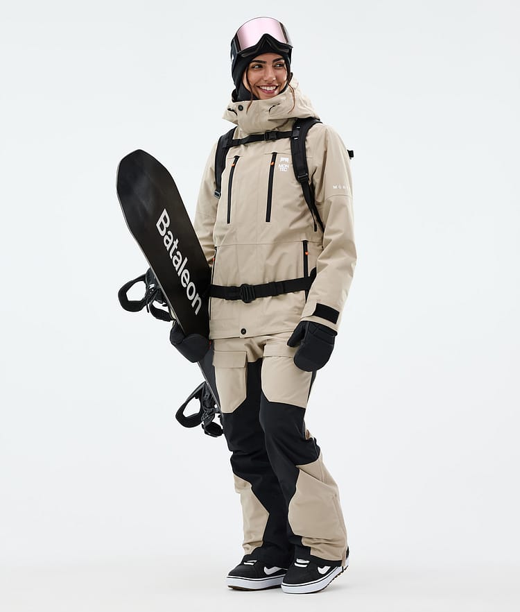 Montec Fawk W Lumilautailutakki Naiset Sand Renewed, Kuva 3 / 10