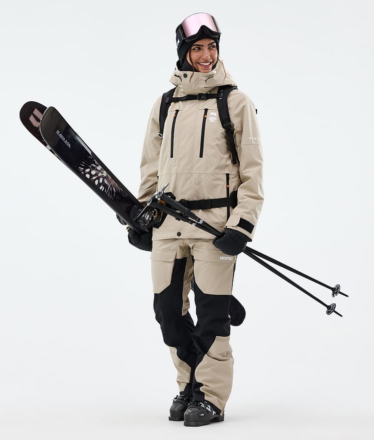Montec Fawk W Laskettelutakki Naiset Sand, Kuva 3 / 10
