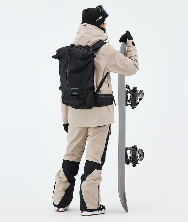 Montec Fawk W Lumilautailu Outfit Naiset Sand/Black, Kuva 3 / 3