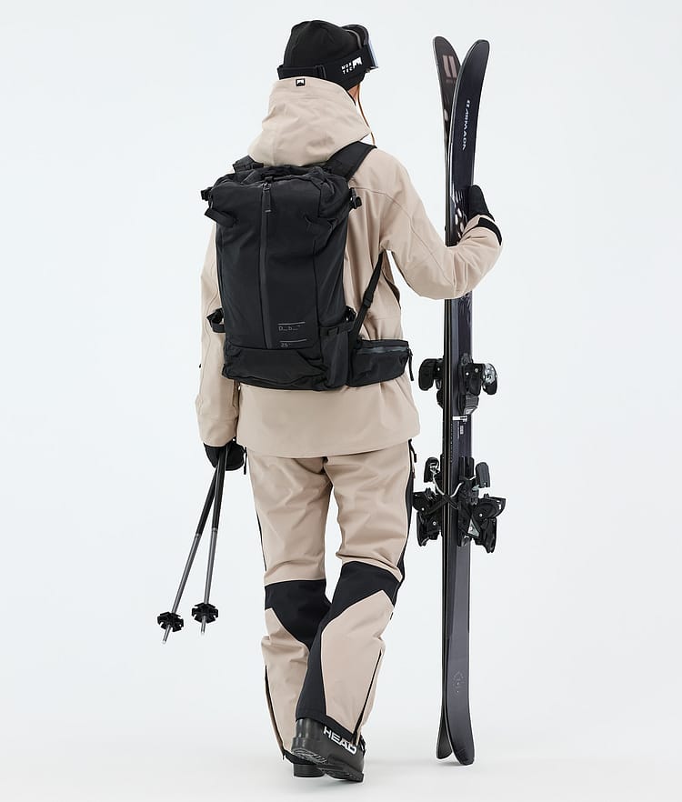 Montec Fawk W Laskettelu Outfit Naiset Sand/Black, Kuva 2 / 2