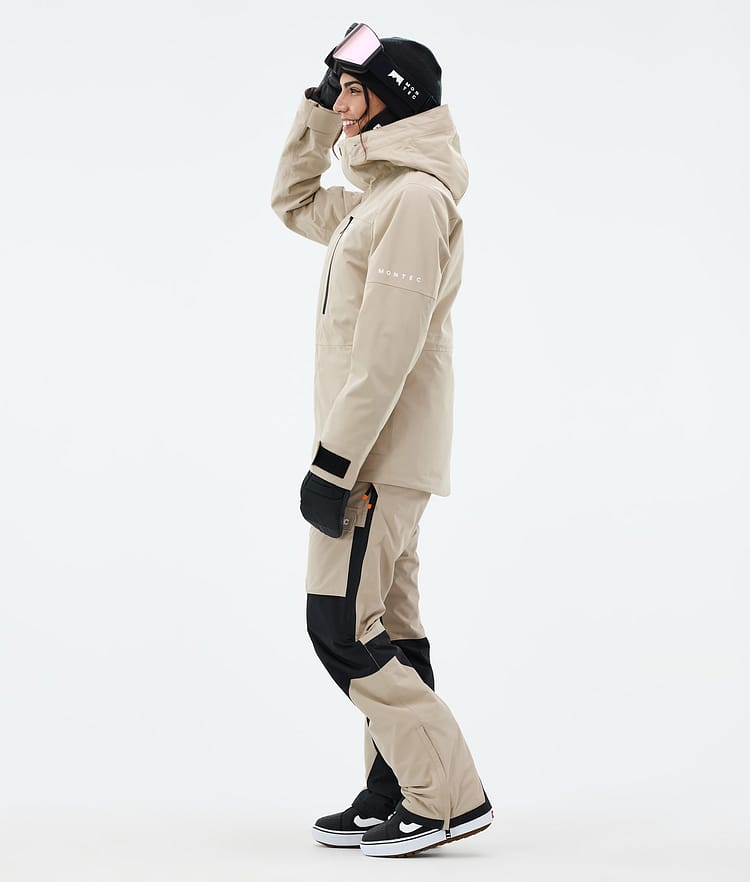Montec Fawk W Lumilautailutakki Naiset Sand Renewed, Kuva 4 / 10