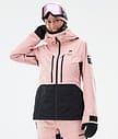 Montec Moss W Laskettelutakki Naiset Soft Pink/Black