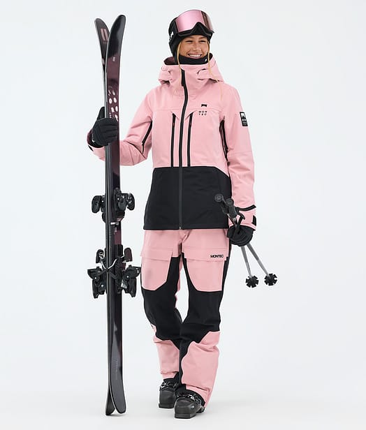 Montec Moss W Laskettelu Outfit Soft Pink/Black