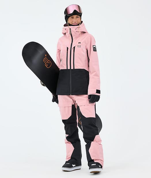 Montec Moss W Lumilautailu Outfit Soft Pink/Black