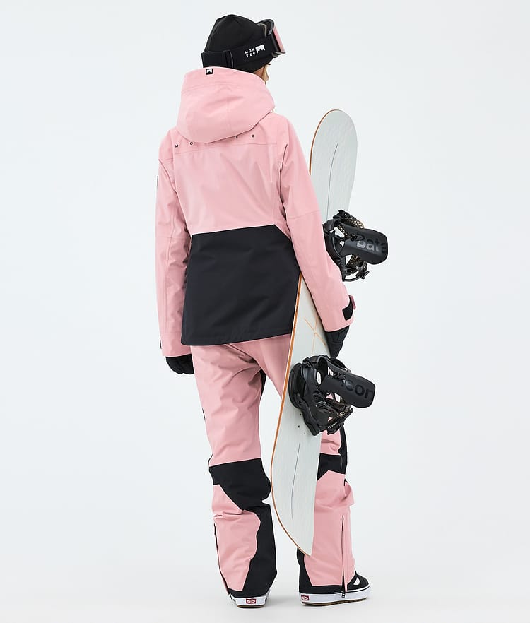 Montec Moss W Lumilautailutakki Naiset Soft Pink/Black, Image 3 of 9