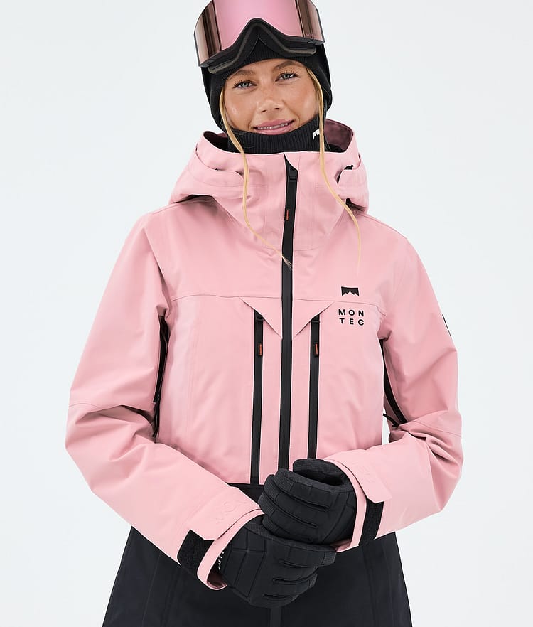 Montec Moss W Lumilautailutakki Naiset Soft Pink/Black, Image 4 of 9