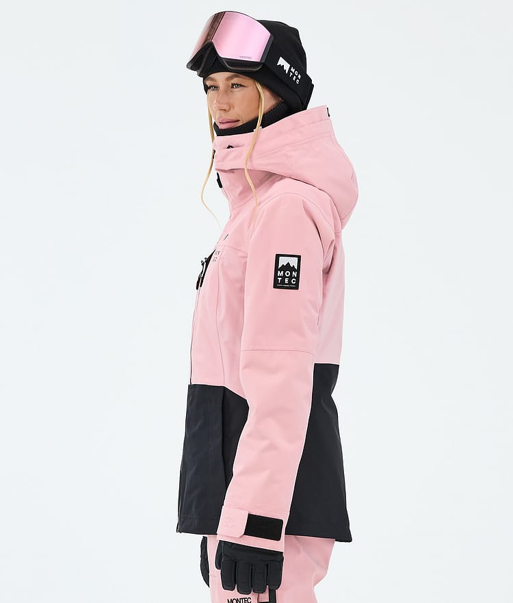 Montec Moss W Lumilautailutakki Naiset Soft Pink/Black, Image 5 of 9