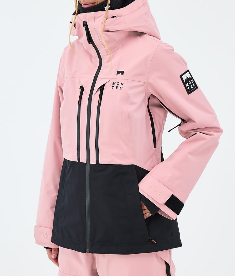 Montec Moss W Lumilautailutakki Naiset Soft Pink/Black, Image 7 of 9