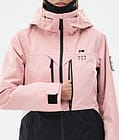 Montec Moss W Lumilautailutakki Naiset Soft Pink/Black, Kuva 9 / 10