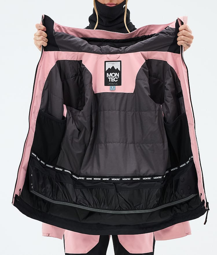 Montec Moss W Lumilautailutakki Naiset Soft Pink/Black, Image 9 of 9