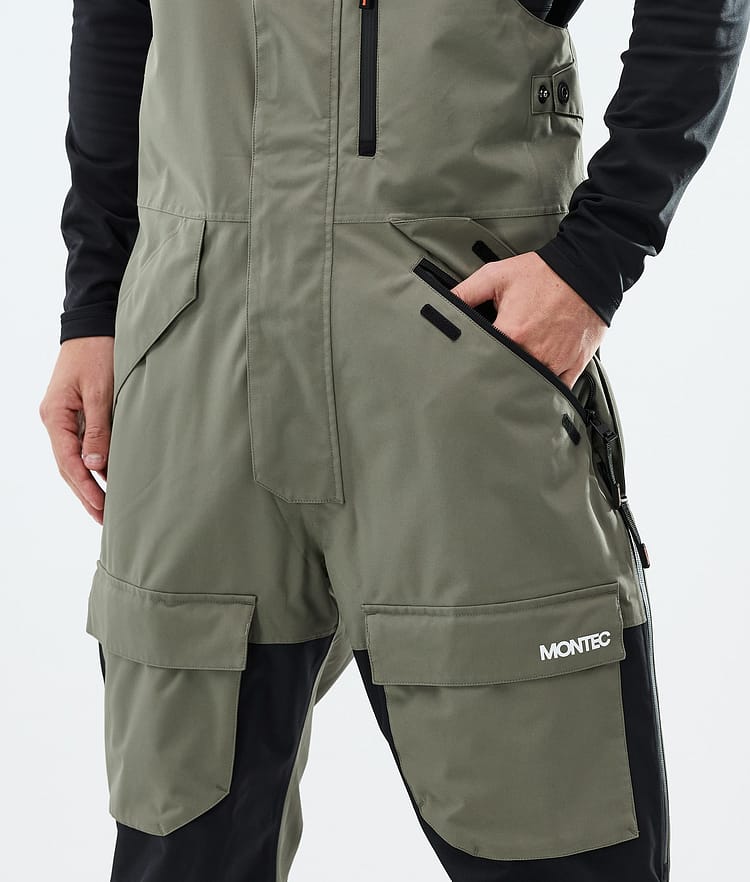 Montec Fawk Lumilautailuhousut Miehet Greenish/Black, Kuva 4 / 6