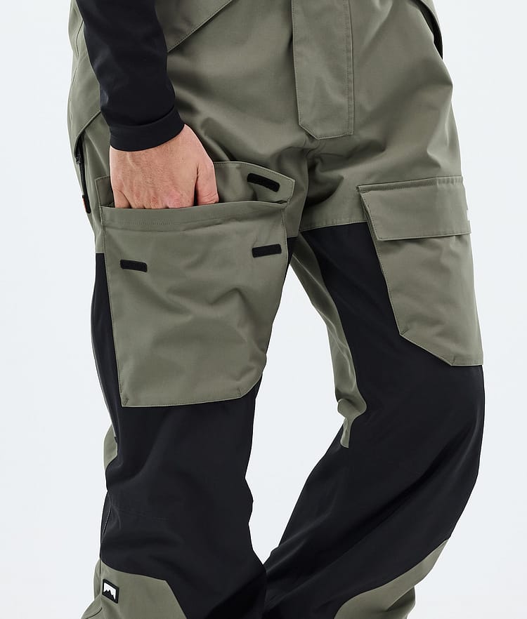Montec Fawk Lumilautailuhousut Miehet Greenish/Black, Kuva 6 / 6