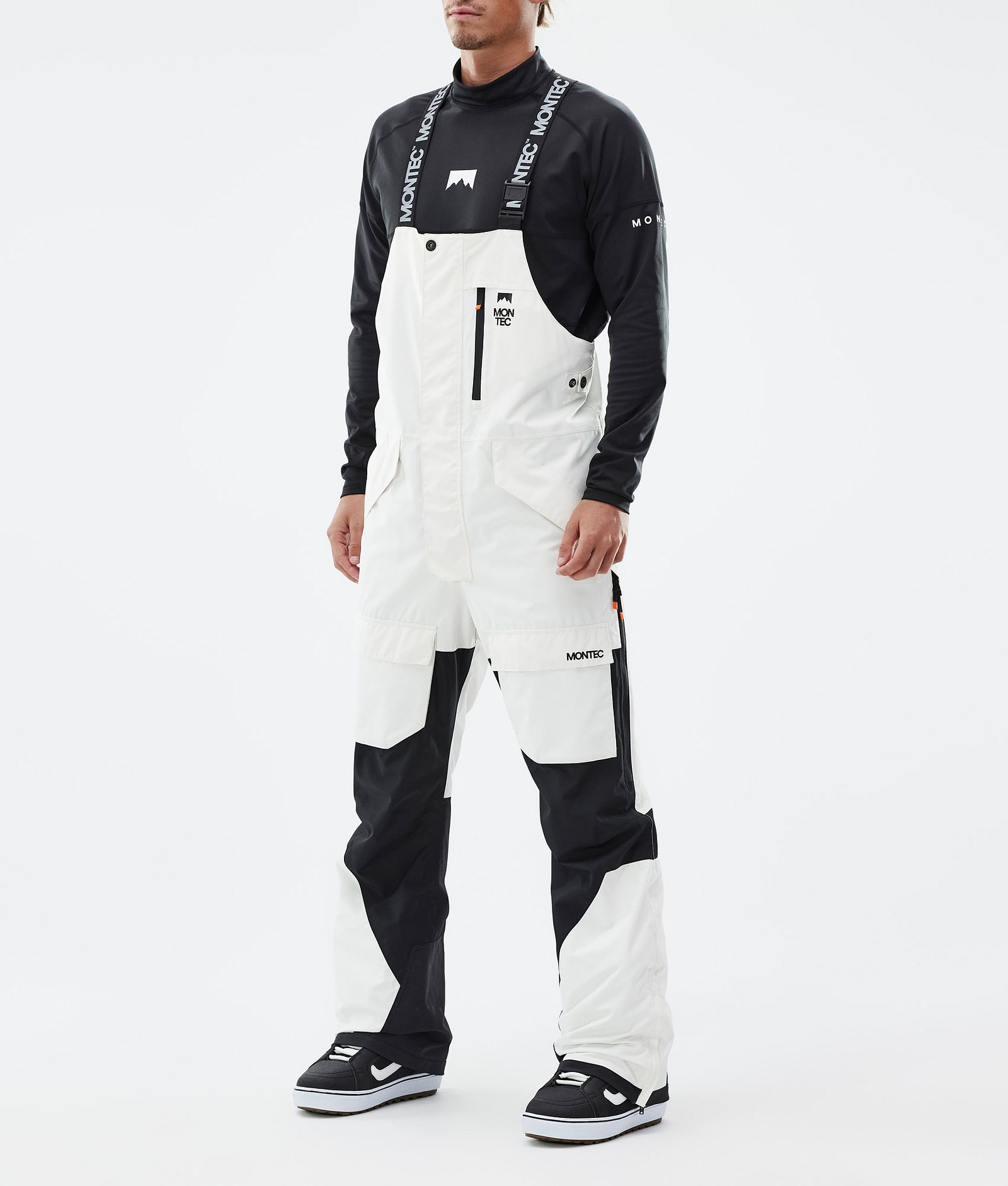 Montec Fawk Lumilautailuhousut Miehet Old White/Black, Kuva 1 / 7