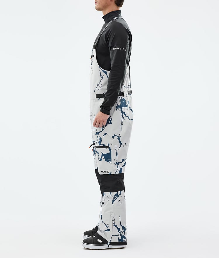 Montec Arch Lumilautailuhousut Miehet Ice/Black, Kuva 2 / 6