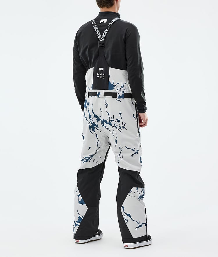 Montec Arch Lumilautailuhousut Miehet Ice/Black, Kuva 3 / 6