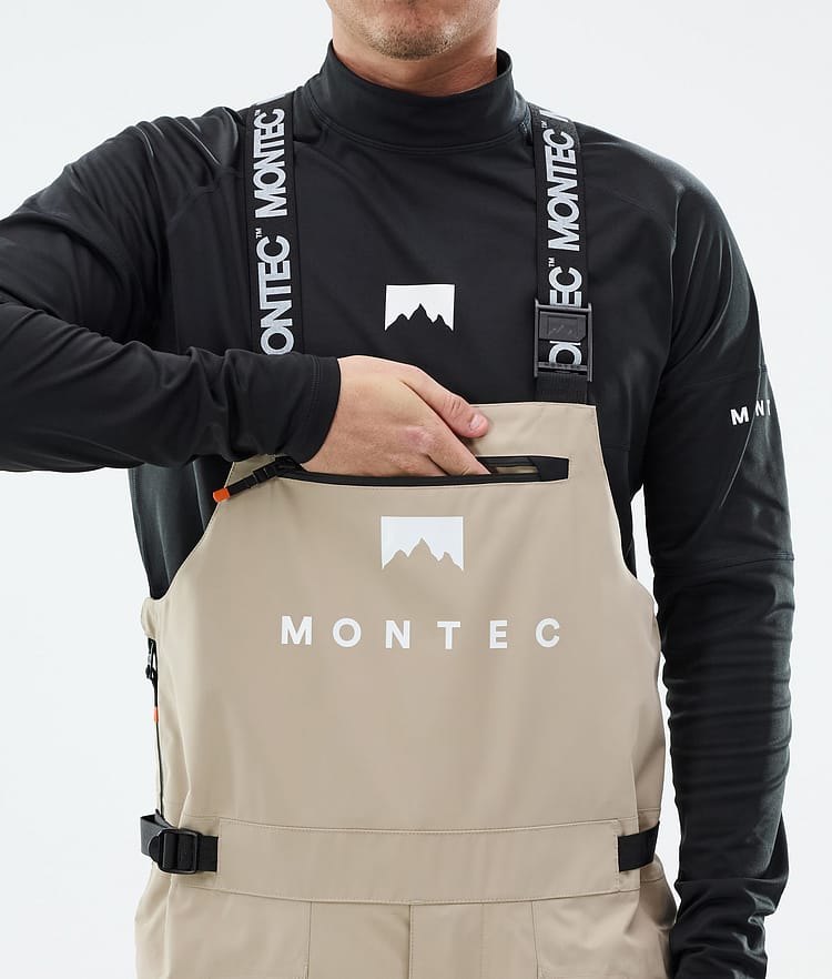 Montec Arch Lasketteluhousut Miehet Sand/Black, Kuva 5 / 6