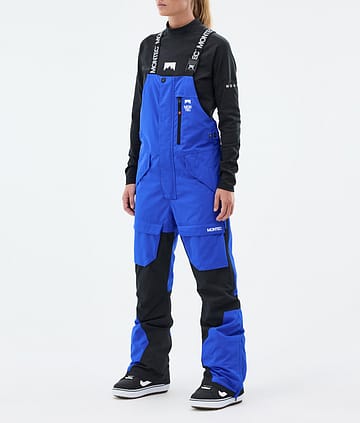 Montec Fawk W Lumilautailuhousut Naiset Cobalt Blue/Black