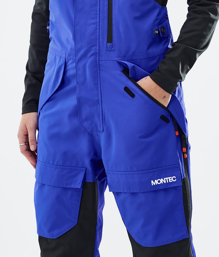 Montec Fawk W Lumilautailuhousut Naiset Cobalt Blue/Black