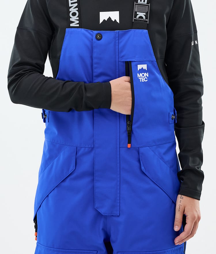 Montec Fawk W Lumilautailuhousut Naiset Cobalt Blue/Black, Kuva 6 / 7