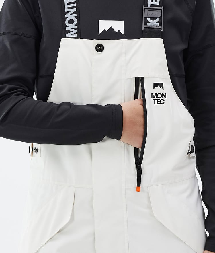 Montec Fawk W Lumilautailuhousut Naiset Old White/ Black, Kuva 6 / 7