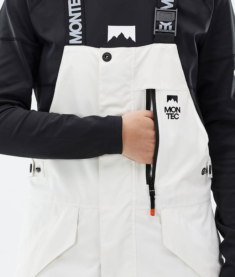 Montec Fawk W Lumilautailuhousut Naiset Old White/Black/Soft Pink, Kuva 6 / 7