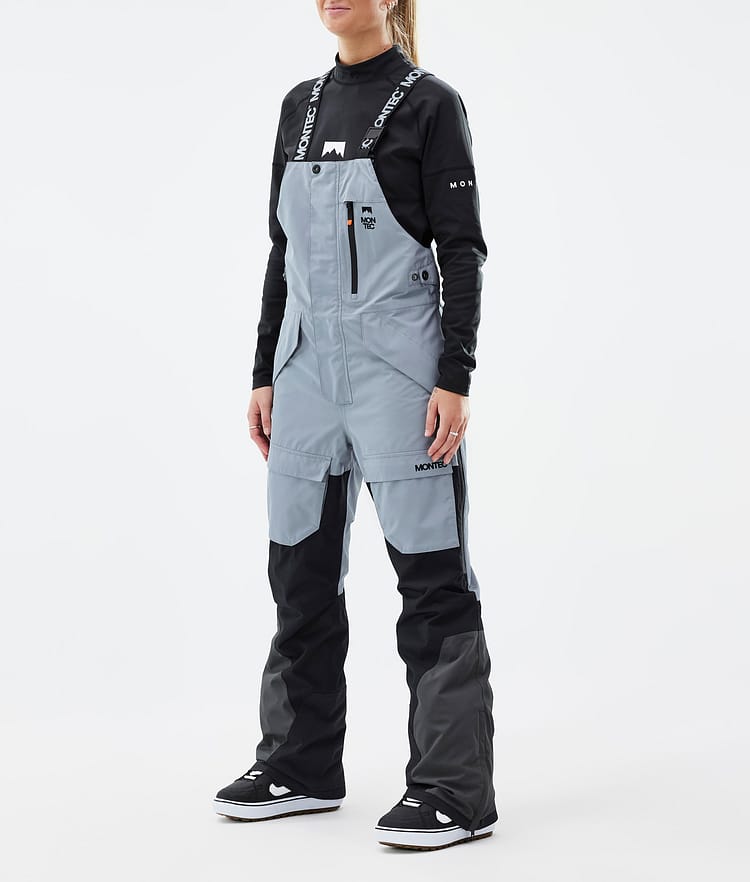 Montec Fawk W Lumilautailuhousut Naiset Soft Blue/Black/Phantom, Kuva 1 / 7