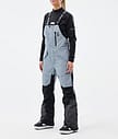 Montec Fawk W Lumilautailuhousut Naiset Soft Blue/Black/Phantom