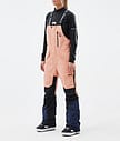 Montec Fawk W Lumilautailuhousut Naiset Faded Peach/Black/Dark Blue