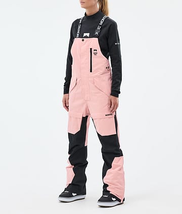 Montec Fawk W Lumilautailuhousut Naiset Soft Pink/ Black