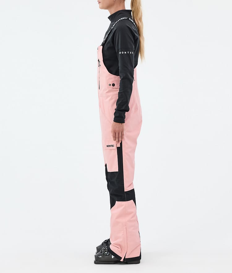 Montec Fawk W Lasketteluhousut Naiset Soft Pink/ Black, Kuva 3 / 7