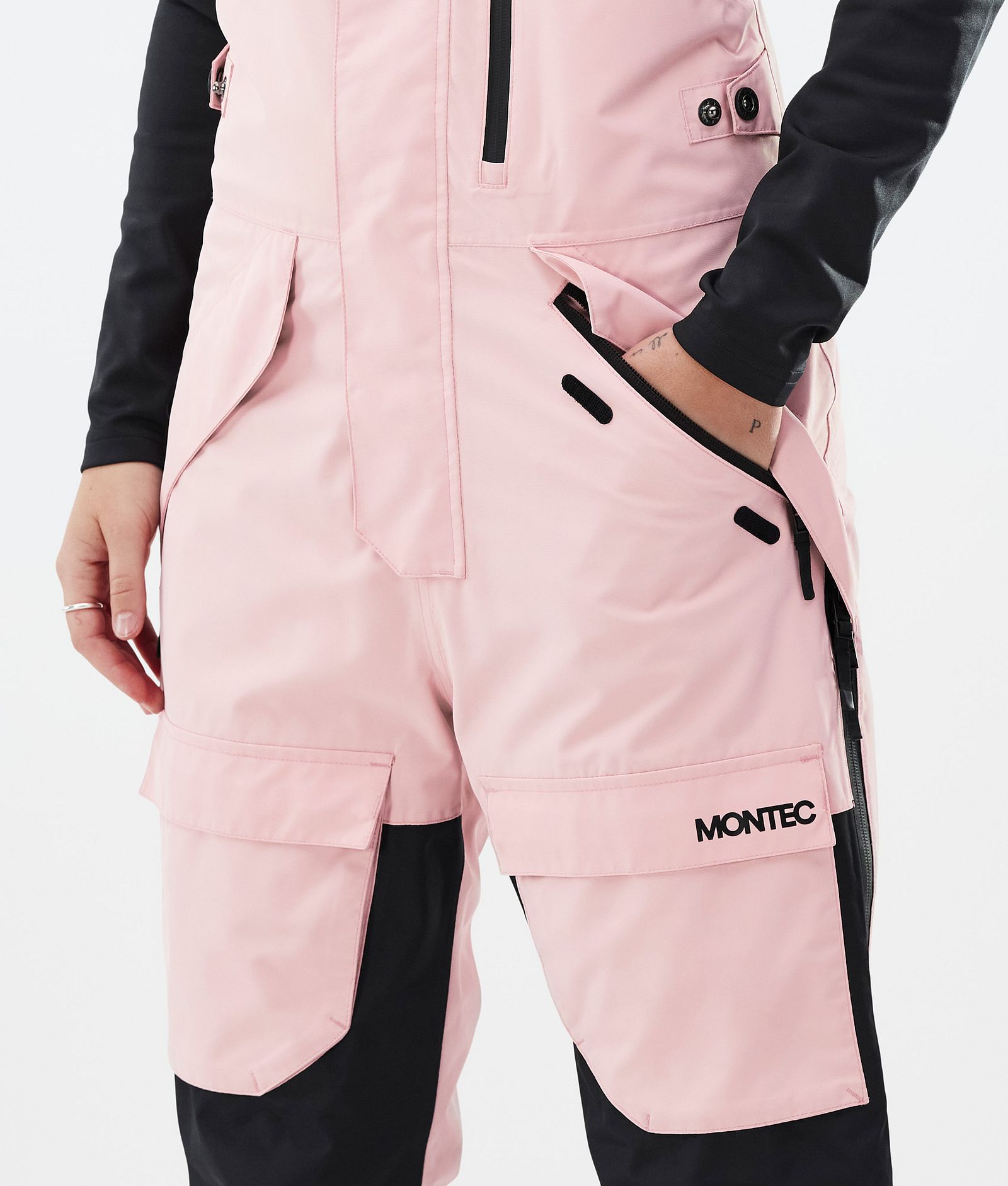 Montec Fawk W Lasketteluhousut Naiset Soft Pink/ Black