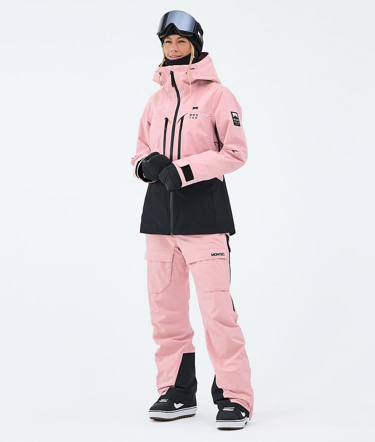 Montec Kirin W Lumilautailuhousut Naiset Soft Pink, Kuva 2 / 6