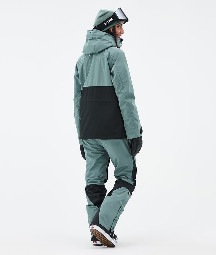 Montec Doom W Lumilautailutakki Naiset Atlantic/Black, Kuva 4 / 10