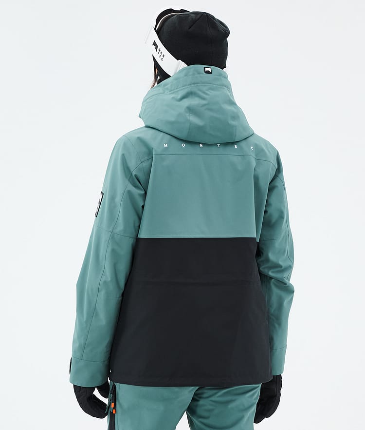 Montec Doom W Lumilautailutakki Naiset Atlantic/Black, Kuva 6 / 10