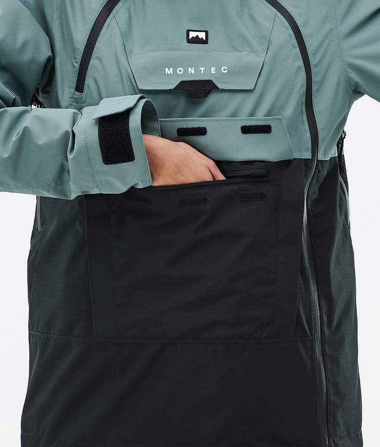 Montec Doom W Lumilautailutakki Naiset Atlantic/Black, Kuva 8 / 10