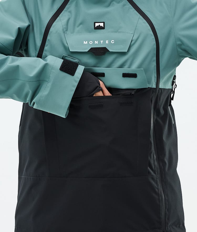 Montec Doom W Lumilautailutakki Naiset Atlantic/Black, Kuva 8 / 10