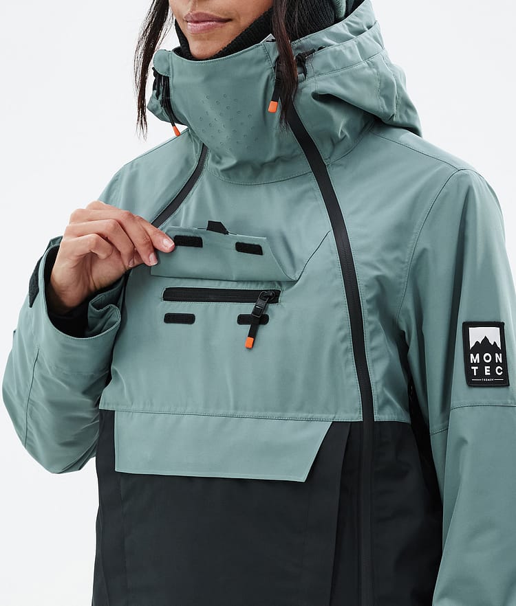 Montec Doom W Lumilautailutakki Naiset Atlantic/Black, Kuva 9 / 10