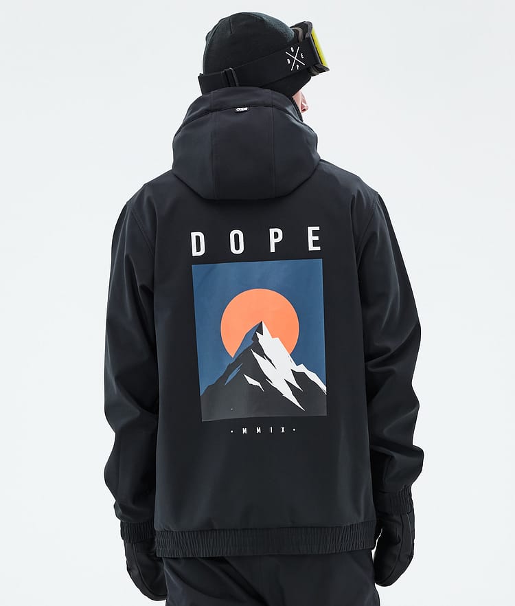 Dope Yeti Lumilautailutakki Miehet Aphex Black Renewed, Kuva 1 / 8