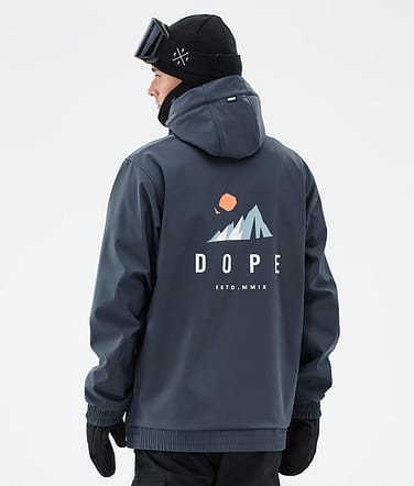 Dope Yeti Lumilautailutakki Miehet Ice Metal Blue Renewed