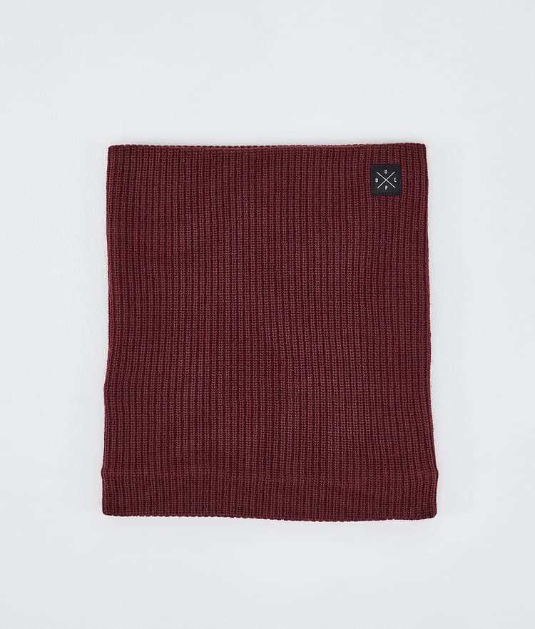 Dope 2X-Up Knitted Tuubihuivi Burgundy, Kuva 1 / 3