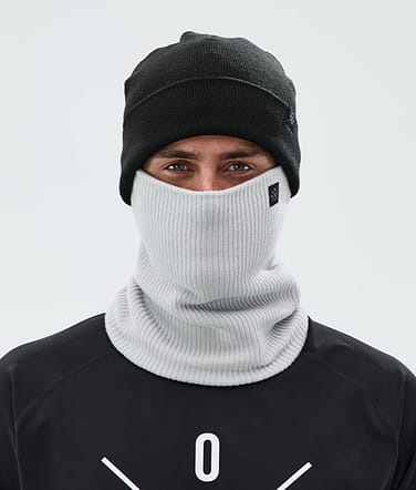 Dope 2X-Up Knitted Tuubihuivi Light Grey