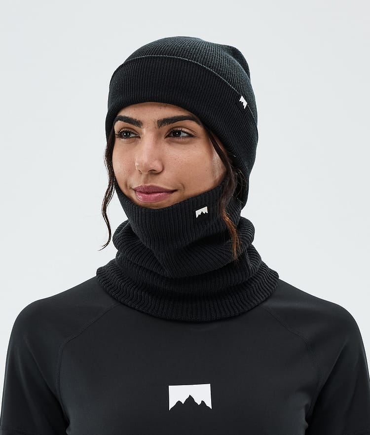 Montec Classic Knitted Tuubihuivi Black, Kuva 3 / 3