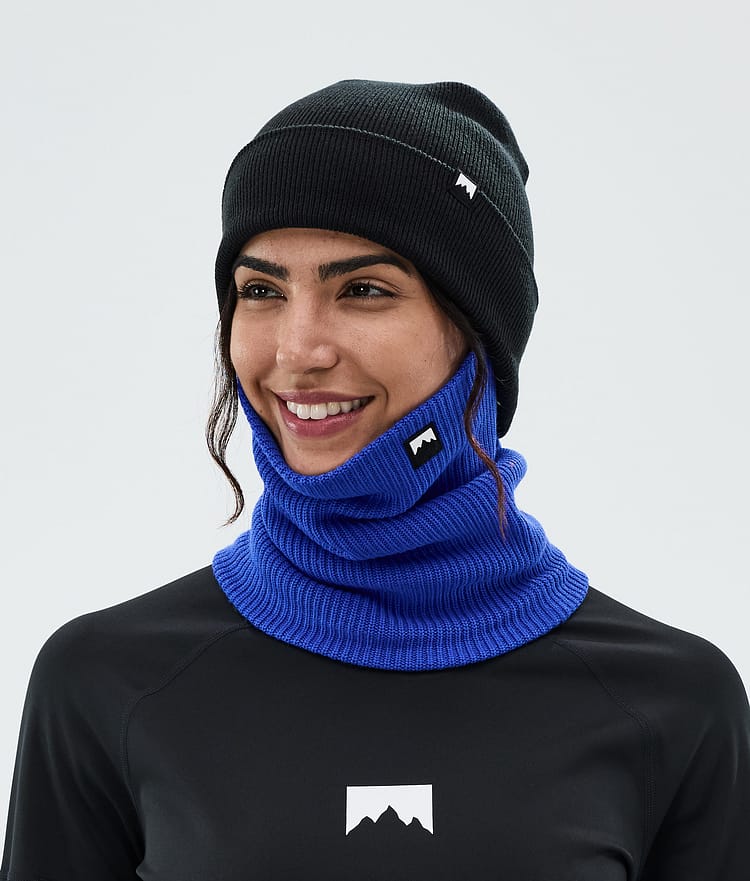 Montec Classic Knitted Tuubihuivi Cobalt Blue, Kuva 3 / 3