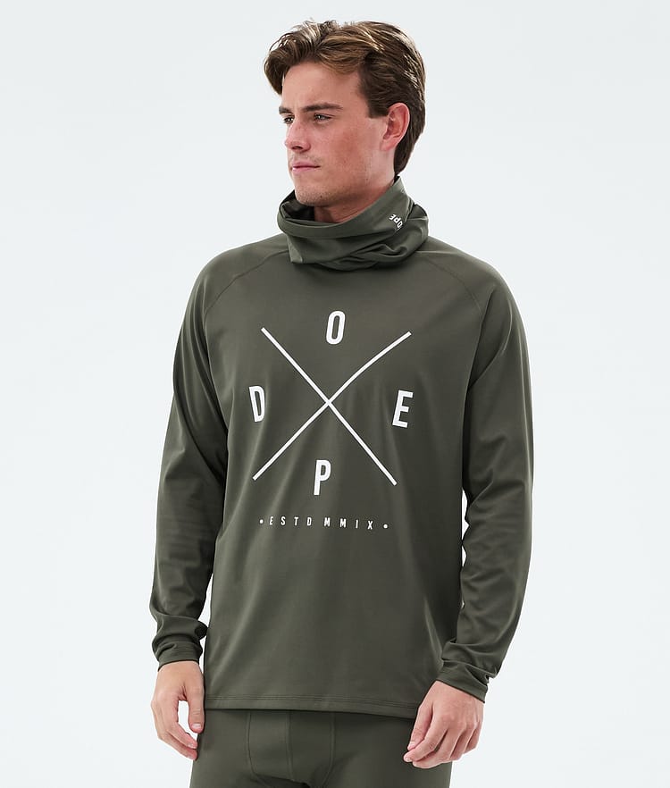 Dope Snuggle Kerrastopaita Miehet 2X-Up Olive Green, Kuva 1 / 7